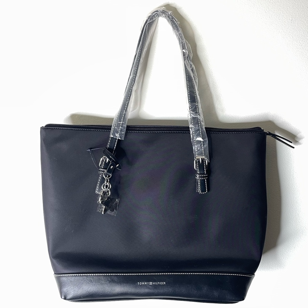 Black Tommy Hilfiger Tote